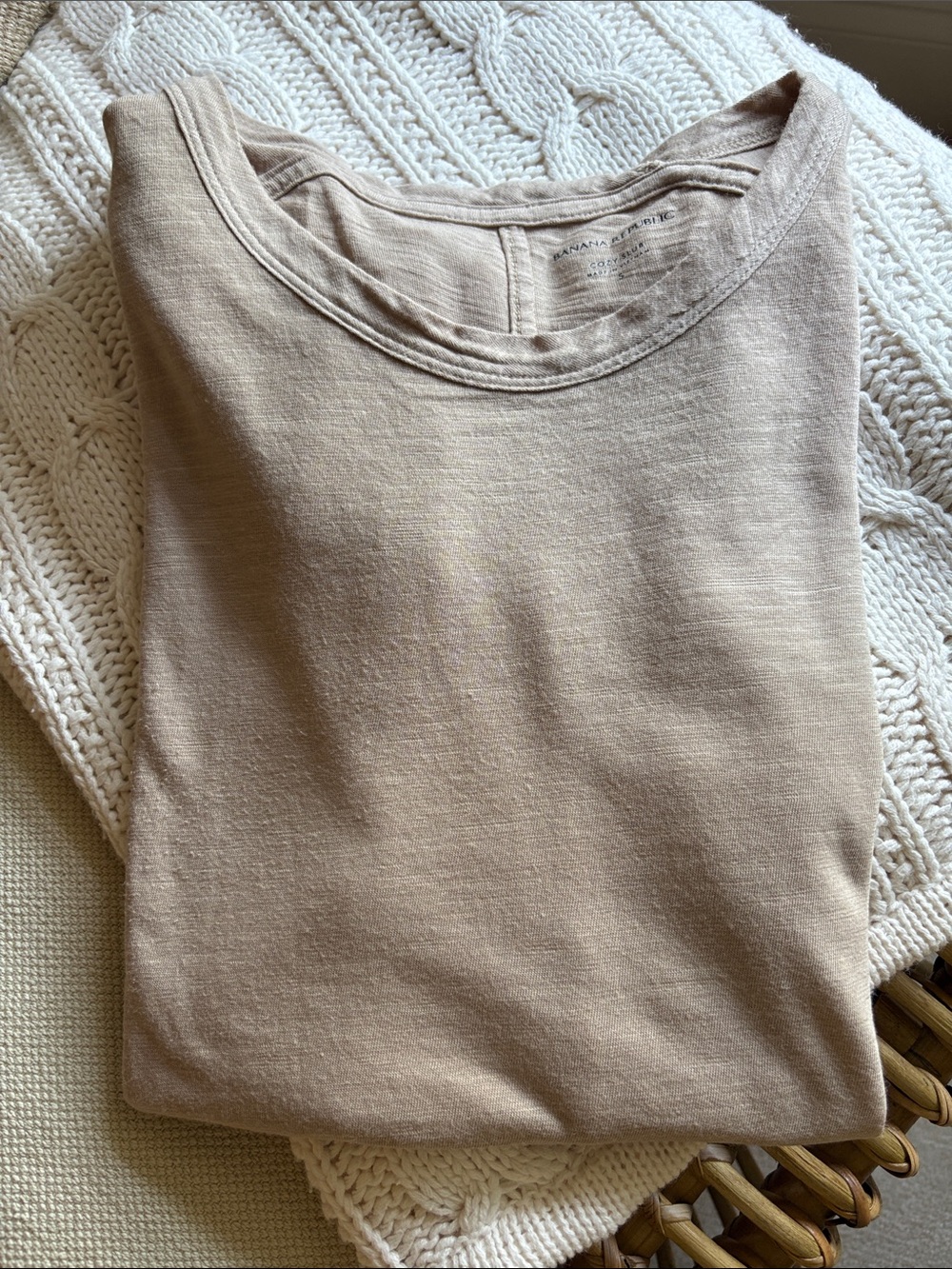 Banana Republic cozy slub tee - Picture 8 of 8